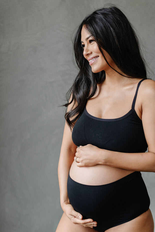 Adore Maternity & Nursing Bralette - Black – Bao Bei Body