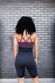 Postpartum Recovery Shorts | Core + Floor Support Recovery Biker Shorts