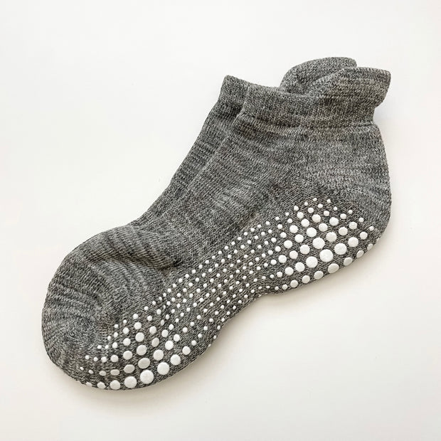 Classic Non-Slip Grip Socks - Gray